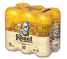 Velkopopovický Kozel 10 Pack 6x500ml (plech)